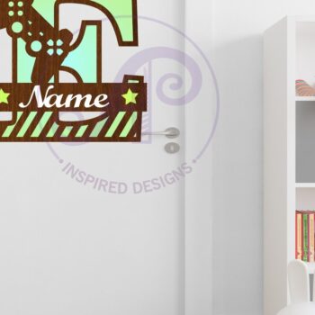 Intra απο ξύλο plywood 3mm-4mm πάχος - Κεφαλαίο μονόγραμμα παίκτη Γράμμα E  Δίασταση 30x20 cm INTRAFABR-109003426 - Image 2