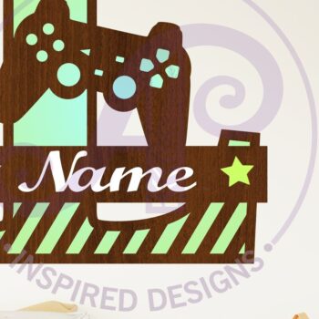 Intra απο ξύλο plywood 3mm-4mm πάχος - Μονόγραμμα κεφαλαίου παίκτη Γράμμα L  Δίασταση 30x20 cm INTRAFABR-109003970 - Image 1