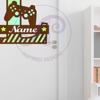 Intra απο ξύλο plywood 3mm-4mm πάχος - Μονόγραμμα κεφαλαίου παίκτη Γράμμα L  Δίασταση 30x20 cm INTRAFABR-109003970 - Image 2