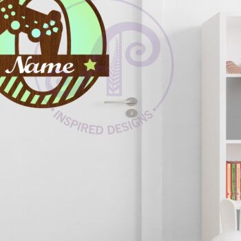 Intra απο ξύλο plywood 3mm-4mm πάχος - Κεφάλαιο μονόγραμμα παίκτη Γράμμα O  Δίασταση 30x20 cm INTRAFABR-109004055 - Image 2