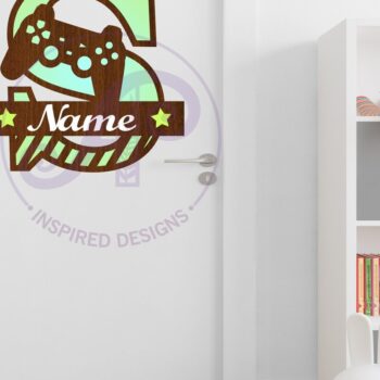 Intra απο ξύλο plywood 3mm-4mm πάχος - Μονόγραμμα κεφαλαίου παίκτη Γράμμα S  Δίασταση 30x20 cm INTRAFABR-109004263 - Image 2