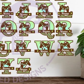 Intra απο ξύλο plywood 3mm-4mm πάχος - Πινακίδες ονόματος πακέτου γραμμάτων μονογράμματος παίκτη Δίασταση 30x20 cm INTRAFABR-109321145 - Image 2