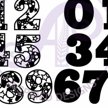 Intra απο ξύλο plywood 3mm-4mm πάχος - Gamer Numbers Σήμα τοίχου δύο επιπέδων  Δίασταση 30x20 cm INTRAFABR-102866489 - Image 2