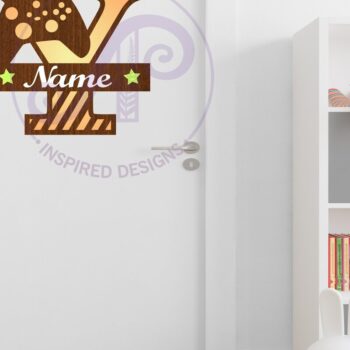 Intra απο ξύλο plywood 3mm-4mm πάχος - Gamer X κεφαλαίο μονόγραμμα Γράμμα Y Δίασταση 30x20 cm INTRAFABR-108988373 - Image 2