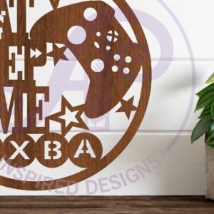 Intra απο ξύλο plywood 3mm-4mm πάχος -  αποκοπής λέιζερ Gamer X Sign  Δίασταση 30x20 cm INTRAFABR-98871696