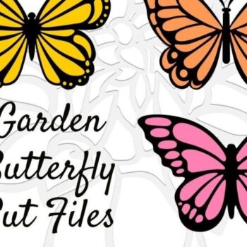 Intra απο ξύλο plywood 3mm-4mm πάχος - Πρότυπα για πεταλούδες κήπου Δίασταση 30x20 cm INTRAFABR-17268632 - Image 2