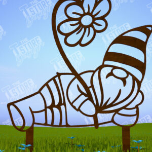 Intra απο ξύλο plywood 3mm-4mm πάχος - Διακόσμηση Κήπου Gnome | Πασσάλους γκαζόν Δίασταση 20x20 cm INTRAFABR-102895461