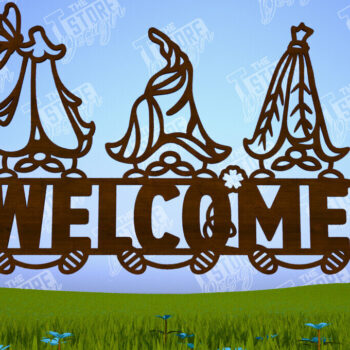 Intra απο ξύλο plywood 3mm-4mm πάχος - Διακόσμηση Κήπου Gnome | Πασσάλους γκαζόν Δίασταση 20x20 cm INTRAFABR-102895700 - Image 1