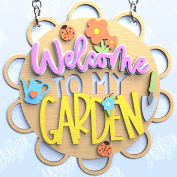 Intra απο ξύλο plywood 3mm-4mm πάχος - Πακέτα σχεδίασης με λέιζερ πινακίδας κήπου Δίασταση 30x20 cm INTRAFABR-98909470 - Image 3