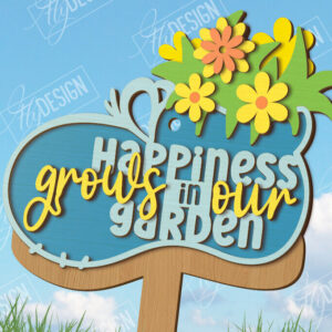 Intra απο ξύλο plywood 3mm-4mm πάχος - Πινακίδα πασσάλων κήπου | Φυτών Πασσάλων | CNC Δίασταση 30x20 cm INTRAFABR-117275327