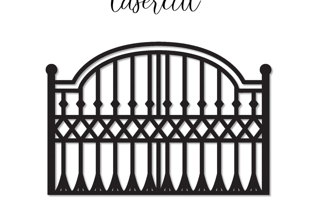 Intra απο ξύλο plywood 3mm-4mm πάχος - Gate LaserCut -  LaserCut Δίασταση 30x20 cm INTRAFABR-118041465