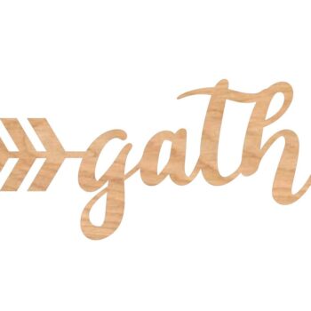 Intra απο ξύλο plywood 3mm-4mm πάχος - Συλλέξτε το  αποκοπής με λέιζερ με βέλος Δίασταση 20x20 cm INTRAFABR-9744660 - Image 1