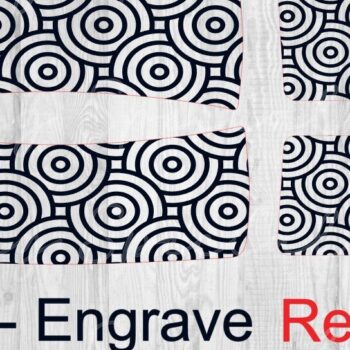 Intra απο ξύλο plywood 3mm-4mm πάχος - Κλιπ μαλλιών με γεωμετρικό κύκλο Δίασταση 30x20 cm INTRAFABR-80094068 - Image 2