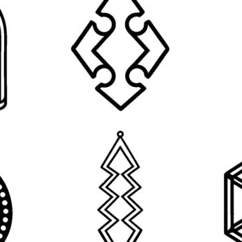 Intra απο ξύλο plywood 3mm-4mm πάχος - Γεωμετρικά σκουλαρίκια Laser Cut Πακέτο  Δίασταση 3000x3000 cm INTRAFABR-118483312 - Image 3