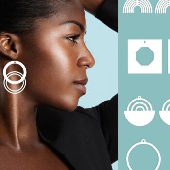 Intra απο ξύλο plywood 3mm-4mm πάχος - Γεωμετρικά Σκουλαρίκια  Πακέτο Δίασταση 5x6 cm INTRAFABR-32785229 - Image 7