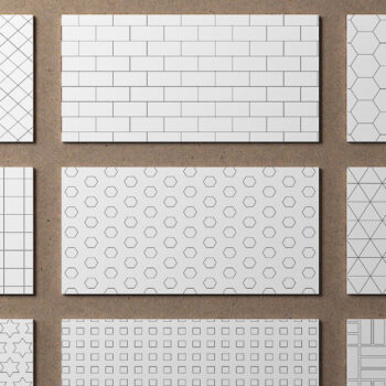 Intra απο ξύλο plywood 3mm-4mm πάχος - Πρότυπα πίνακα γεωμετρικών μοτίβων 291 Δίασταση 30x20 cm INTRAFABR-56310898 - Image 2