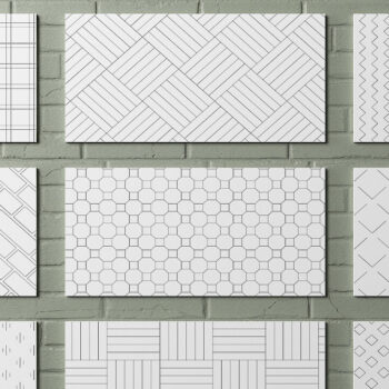 Intra απο ξύλο plywood 3mm-4mm πάχος - Πρότυπα πίνακα γεωμετρικών μοτίβων 291 Δίασταση 30x20 cm INTRAFABR-56310898 - Image 5