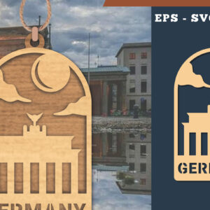 Intra απο ξύλο plywood 3mm-4mm πάχος - Κόψιμο με λέιζερ Γερμανία στολίδι  Δίασταση 6x6 cm INTRAFABR-111785904