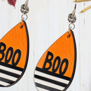 Intra απο ξύλο plywood 3mm-4mm πάχος - Αρχεία λέιζερ Ghost Earrings 016 Δίασταση 3x3 cm INTRAFABR-117601237