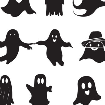 Intra απο ξύλο plywood 3mm-4mm πάχος - Ghost Ghost Silhouette Δίασταση 30x20 cm INTRAFABR-105618086 - Image 1