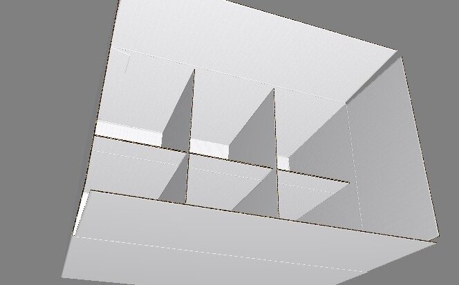 Intra απο ξύλο plywood 3mm-4mm πάχος - Κουτί δώρου Δίασταση 28x20 cm INTRAFABR-28410839