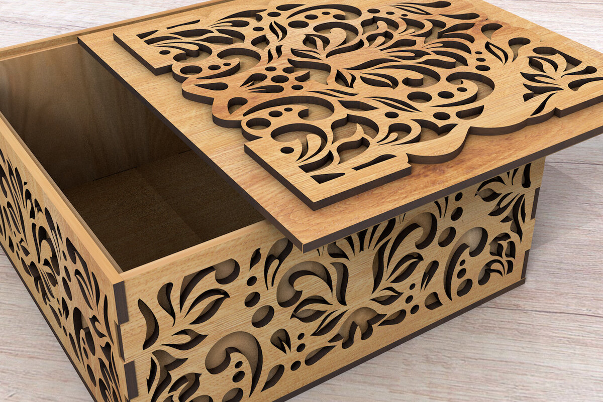 Intra απο ξύλο plywood 3mm-4mm πάχος - Κουτί δώρου Δίασταση 5x6 cm INTRAFABR-105739672