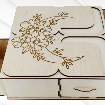 Intra απο ξύλο plywood 3mm-4mm πάχος - Κουτί δώρου 4 σε 1 Δίασταση 206x206 cm INTRAFABR-30328628 - Image 5