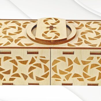 Intra απο ξύλο plywood 3mm-4mm πάχος - Θήκη δώρου για γυαλιά,  Δίασταση 161x64 cm INTRAFABR-110838176 - Image 4