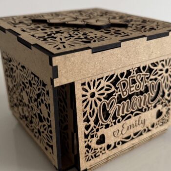 Intra απο ξύλο plywood 3mm-4mm πάχος - Κουτί δώρου για τη μητέρα Δίασταση 1x5 cm INTRAFABR-121128961 - Image 9