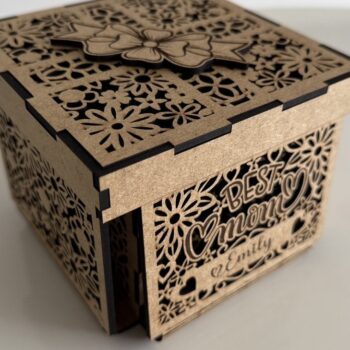 Intra απο ξύλο plywood 3mm-4mm πάχος - Κουτί δώρου για τη μητέρα Δίασταση 1x5 cm INTRAFABR-121128961 - Image 11