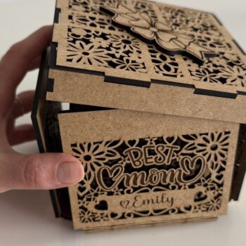 Intra απο ξύλο plywood 3mm-4mm πάχος - Κουτί δώρου για τη μητέρα Δίασταση 1x5 cm INTRAFABR-121128961 - Image 16