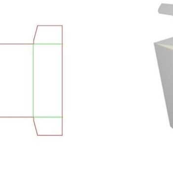 Intra απο ξύλο plywood 3mm-4mm πάχος - Κουτί δώρου PDF, PNG,  και DXF Δίασταση 10x5 cm INTRAFABR-32542218 - Image 1