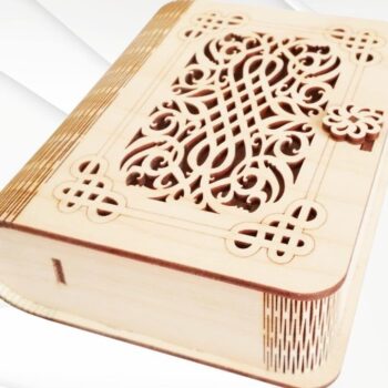 Intra απο ξύλο plywood 3mm-4mm πάχος - Κουτί δώρου Ταρώ Δίασταση 253x144 cm INTRAFABR-30484668 - Image 3