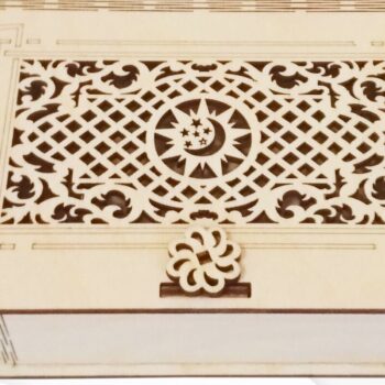 Intra απο ξύλο plywood 3mm-4mm πάχος - Κουτί δώρου Ταρώ Δίασταση 253x144 cm INTRAFABR-30484646 - Image 4