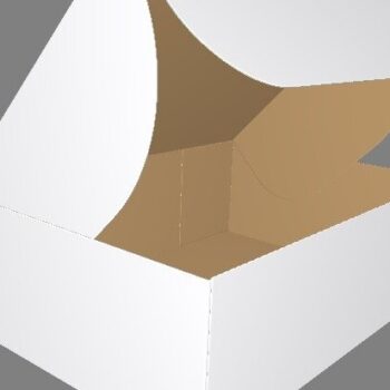 Intra απο ξύλο plywood 3mm-4mm πάχος - Πρότυπο κουτιού δώρου Δίασταση 17x13 cm INTRAFABR-28107611 - Image 2