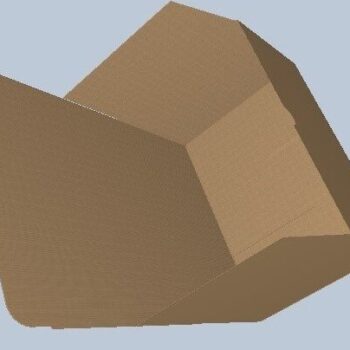 Intra απο ξύλο plywood 3mm-4mm πάχος - Πρότυπο κουτί δώρου Pdf, Jpg, PNG, /DXF Δίασταση 13x10 cm INTRAFABR-33634943 - Image 5