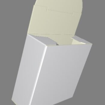 Intra απο ξύλο plywood 3mm-4mm πάχος - Πρότυπο κουτί δώρου , κουτί DXF, κουτί A4 Δίασταση 4x4 cm INTRAFABR-53131898 - Image 3