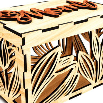 Intra απο ξύλο plywood 3mm-4mm πάχος - Κουτιά δώρων για τη γιορτή της μητέρας Δίασταση 2x2 cm INTRAFABR-119255135 - Image 3