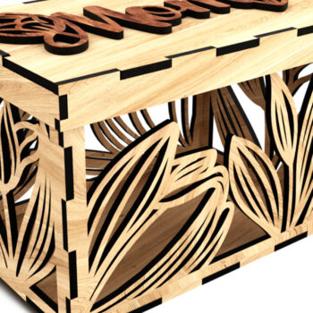 Intra απο ξύλο plywood 3mm-4mm πάχος - Κουτιά δώρων για τη γιορτή της μητέρας Δίασταση 2x2 cm INTRAFABR-119255135 - Image 5