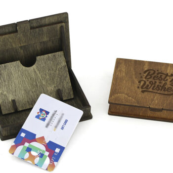 Intra απο ξύλο plywood 3mm-4mm πάχος - Δώρο, Κουτί πιστωτικής κάρτας.  κοπής με λέιζερ Δίασταση 37x2 cm INTRAFABR-90326537 - Image 3