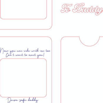 Intra απο ξύλο plywood 3mm-4mm πάχος - Δώρο για τον μπαμπά από το New Born Δίασταση 20x25 cm INTRAFABR-98479678 - Image 4