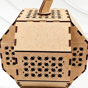 Intra απο ξύλο plywood 3mm-4mm πάχος - Δώρο κοσμηματοπωλείο Apple, Design Cut Laser Δίασταση 146x120 cm INTRAFABR-112324650 - Image 3