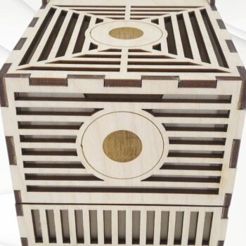 Intra απο ξύλο plywood 3mm-4mm πάχος - Δώρο κοσμηματοπωλείο, Laser Cut  Design. Δίασταση 90x89 cm INTRAFABR-73905971 - Image 1