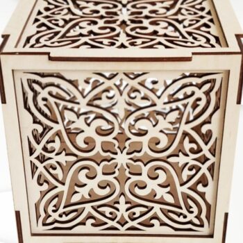 Intra απο ξύλο plywood 3mm-4mm πάχος - Δώρο Jewelry Box  Dxf Files for Laser Δίασταση 141x147 cm INTRAFABR-33885117 - Image 1