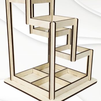 Intra απο ξύλο plywood 3mm-4mm πάχος - Οργάνωση βάσης δώρου, Laser Cut Δίασταση 153x130 cm INTRAFABR-123149445 - Image 5