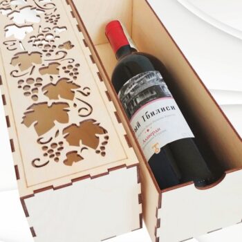 Intra απο ξύλο plywood 3mm-4mm πάχος - Δώρο Κουτί κρασιού  Design . Δίασταση 339x104 cm INTRAFABR-51736876 - Image 5