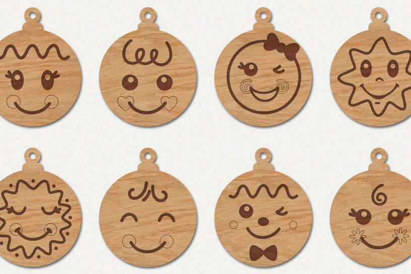 Intra απο ξύλο plywood 3mm-4mm πάχος - Δέσμη  στολίδι προσώπου με μελόψωμο Δίασταση 6x6 cm INTRAFABR-47093754