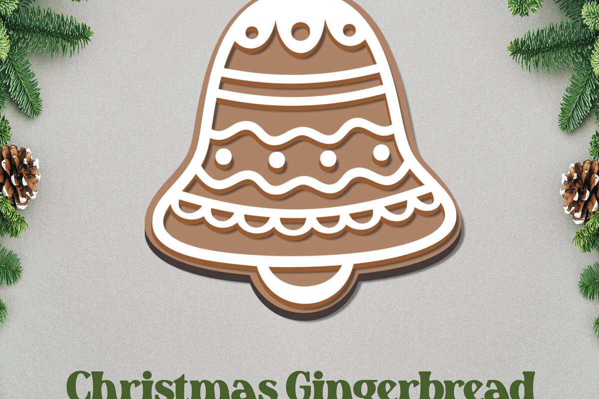 Intra απο ξύλο plywood 3mm-4mm πάχος - με μελόψωμο. Χριστουγεννιάτικο Στολίδι  Δίασταση 6x6 cm INTRAFABR-81326252