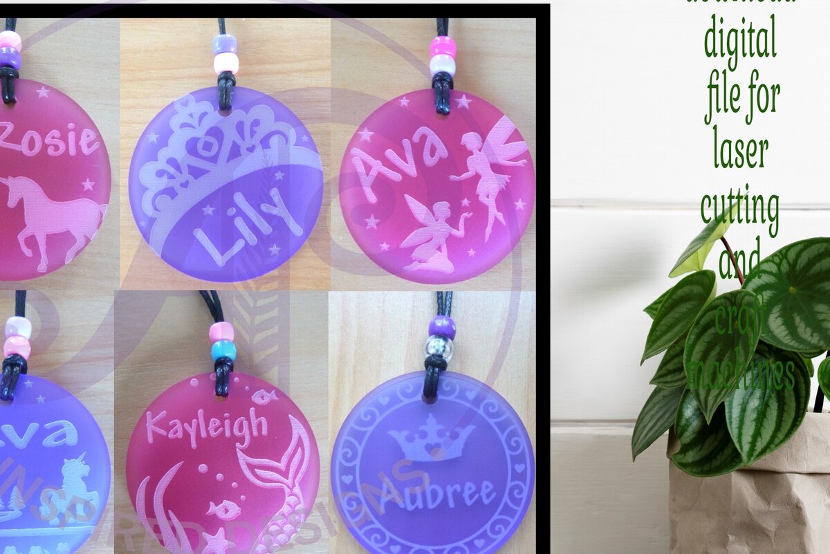 Intra απο ξύλο plywood 3mm-4mm πάχος - Σετ θέματος για κορίτσια με μπρελόκ DIGITAL  6 Δίασταση 4x4 cm INTRAFABR-78681191