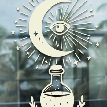 Intra απο ξύλο plywood 3mm-4mm πάχος - Γυάλινα πάνελ Μαγικός σχεδιασμός  Δίασταση 40x50 cm INTRAFABR-121807866 - Image 1